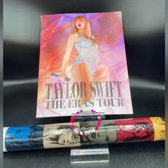 Taylor Swift Eras Tour Pink tin 6 PC theater merch bundle - Picture 7 of 7